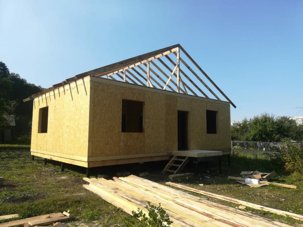 В Пензе строим дом по индивидуальному проекту зааказчика.